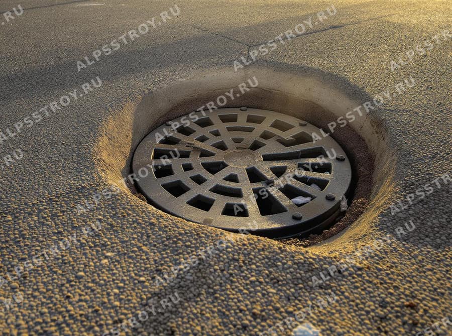 Устройство точечного дренажа