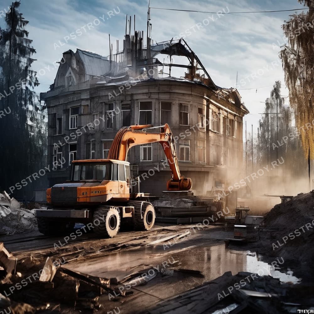 Снятие изношенных тросов