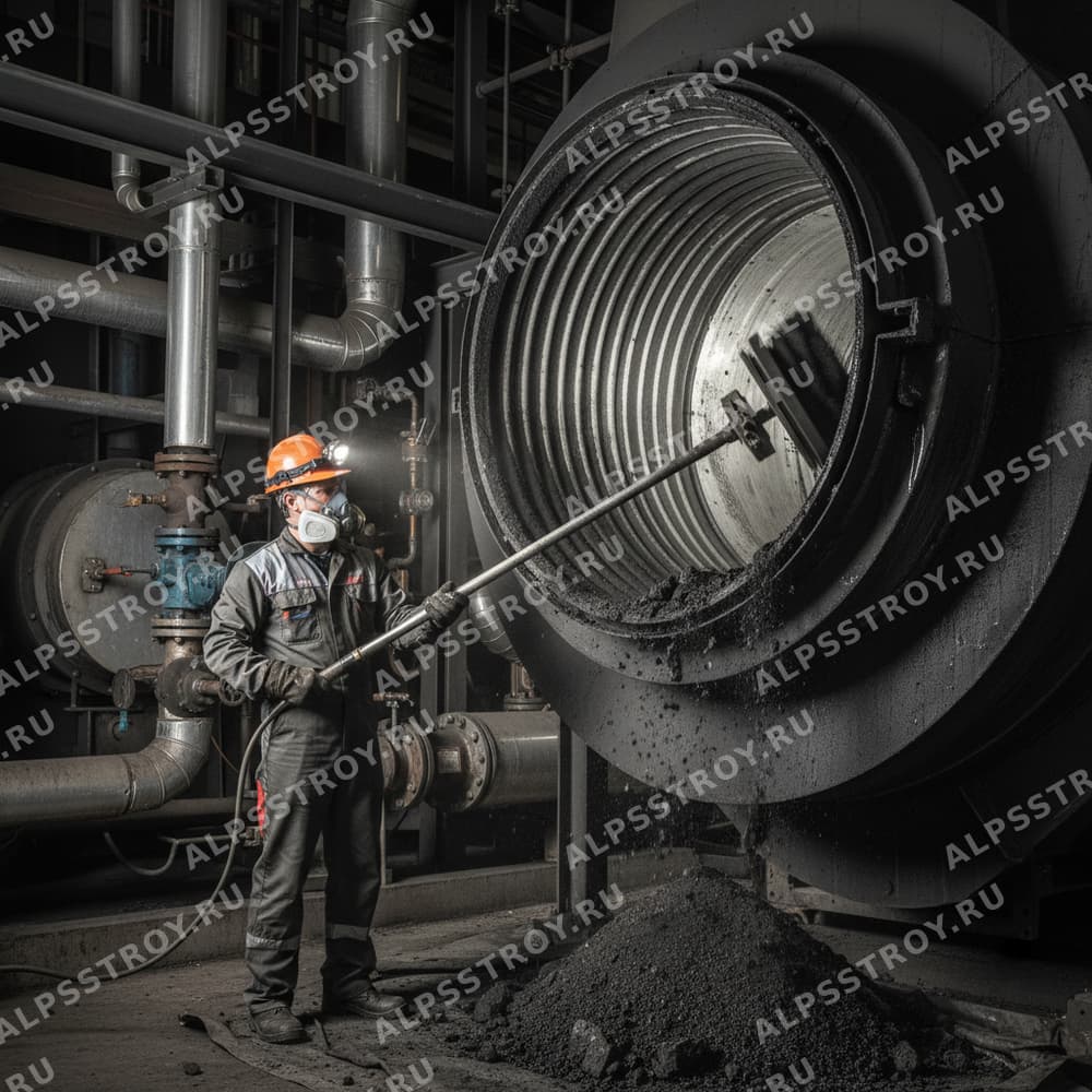 Очистка газохода