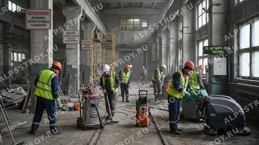 Как проводится уборка