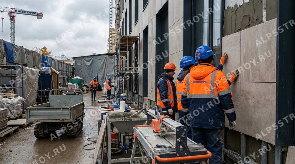 Облицовка плиткой: Где прочность встречается с красотой