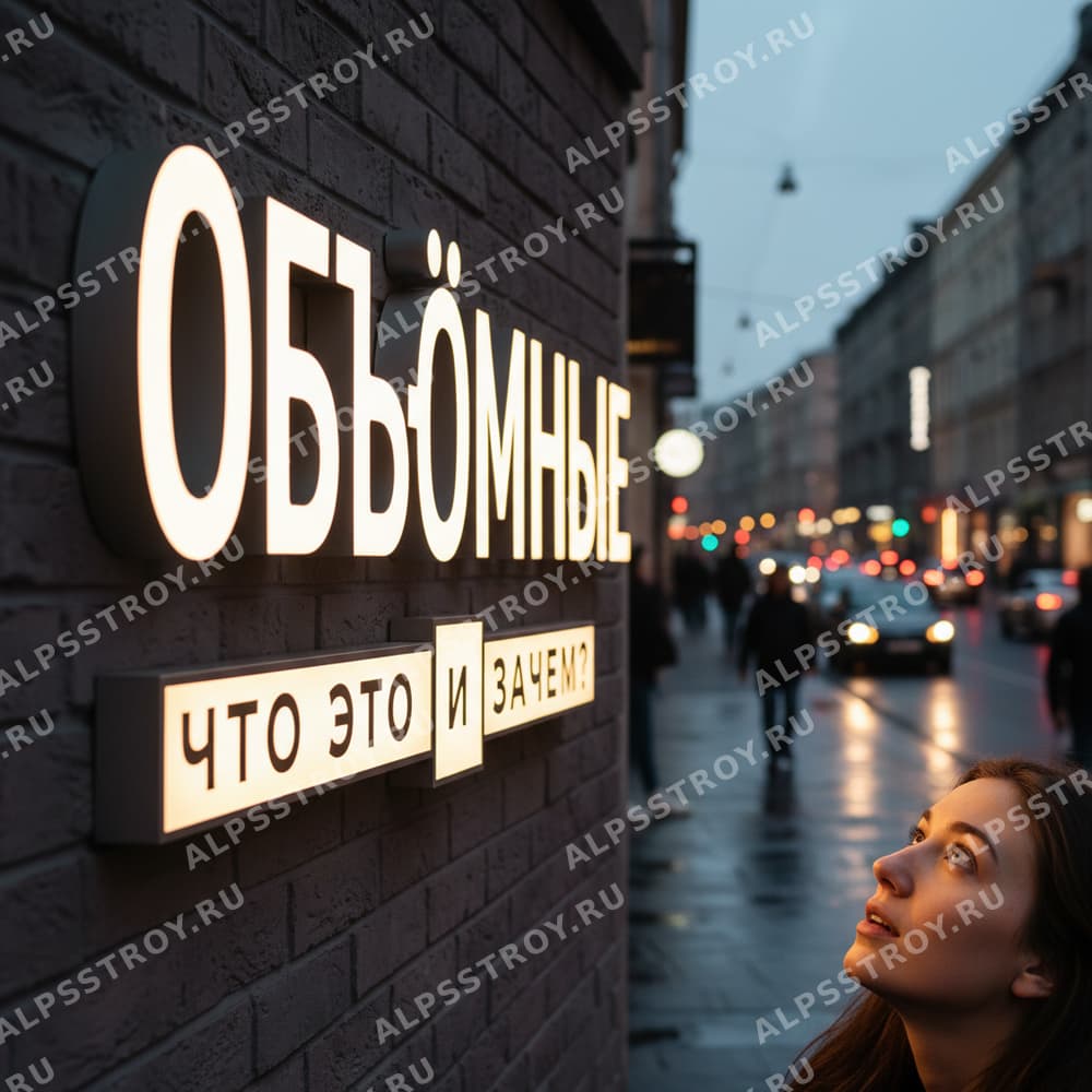 Объёмные буквы