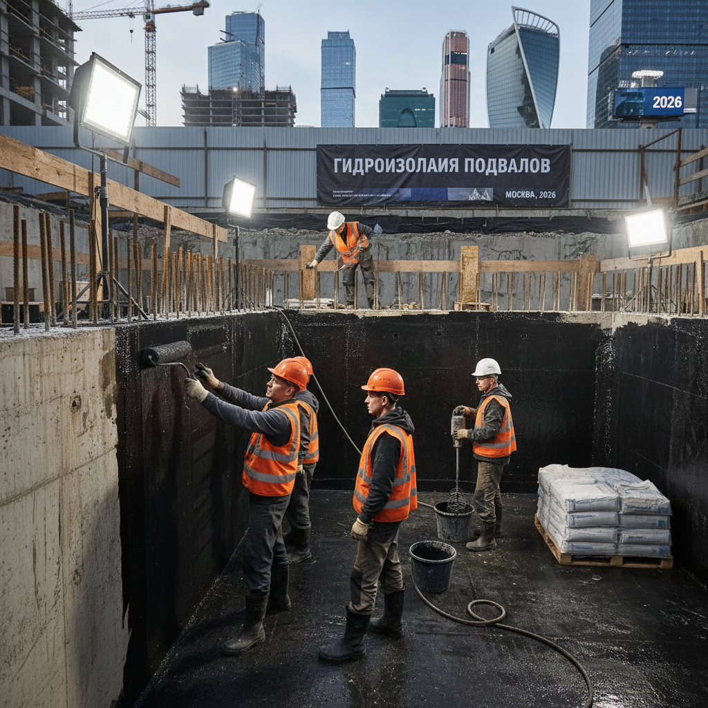 Гидроизоляция подвалов
