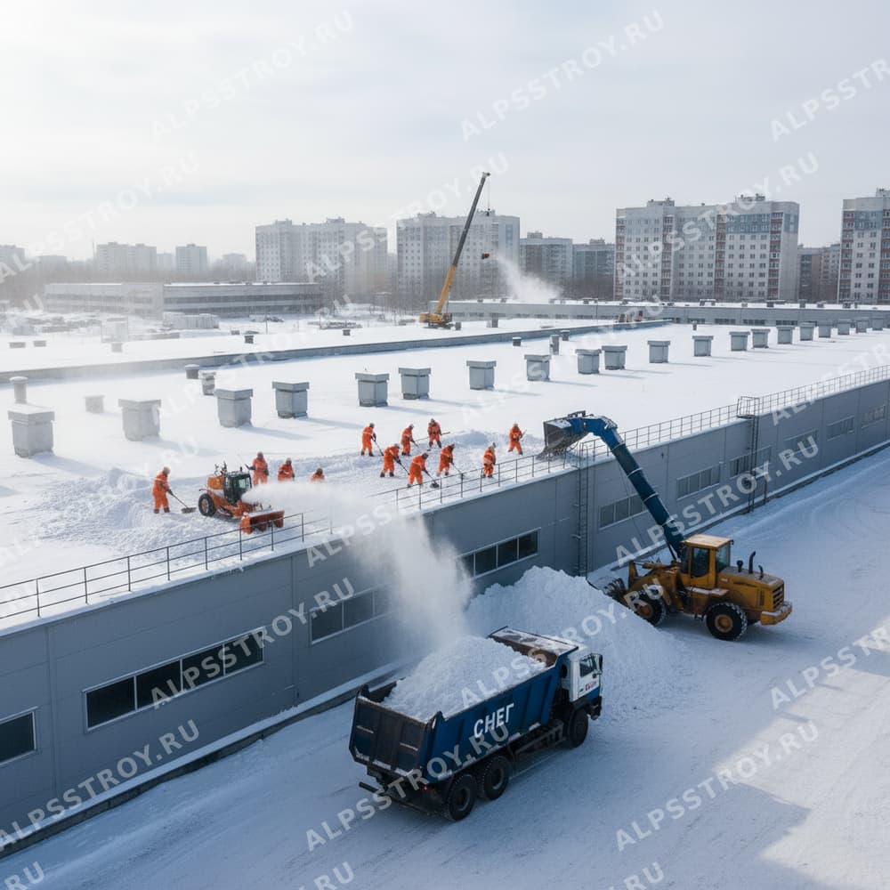 Уборка и вывоз снега
