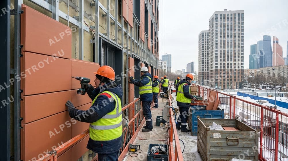 Вентилируемый фасад: не просто 