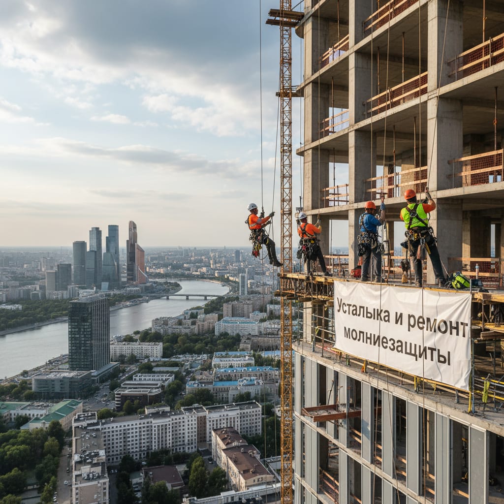 Установка и ремонт молниезащиты