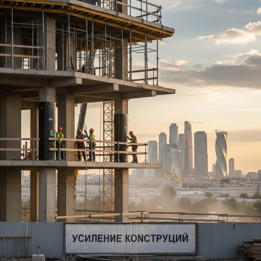 Усиление конструкций