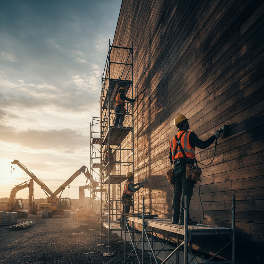 Защита деревянных фасадов