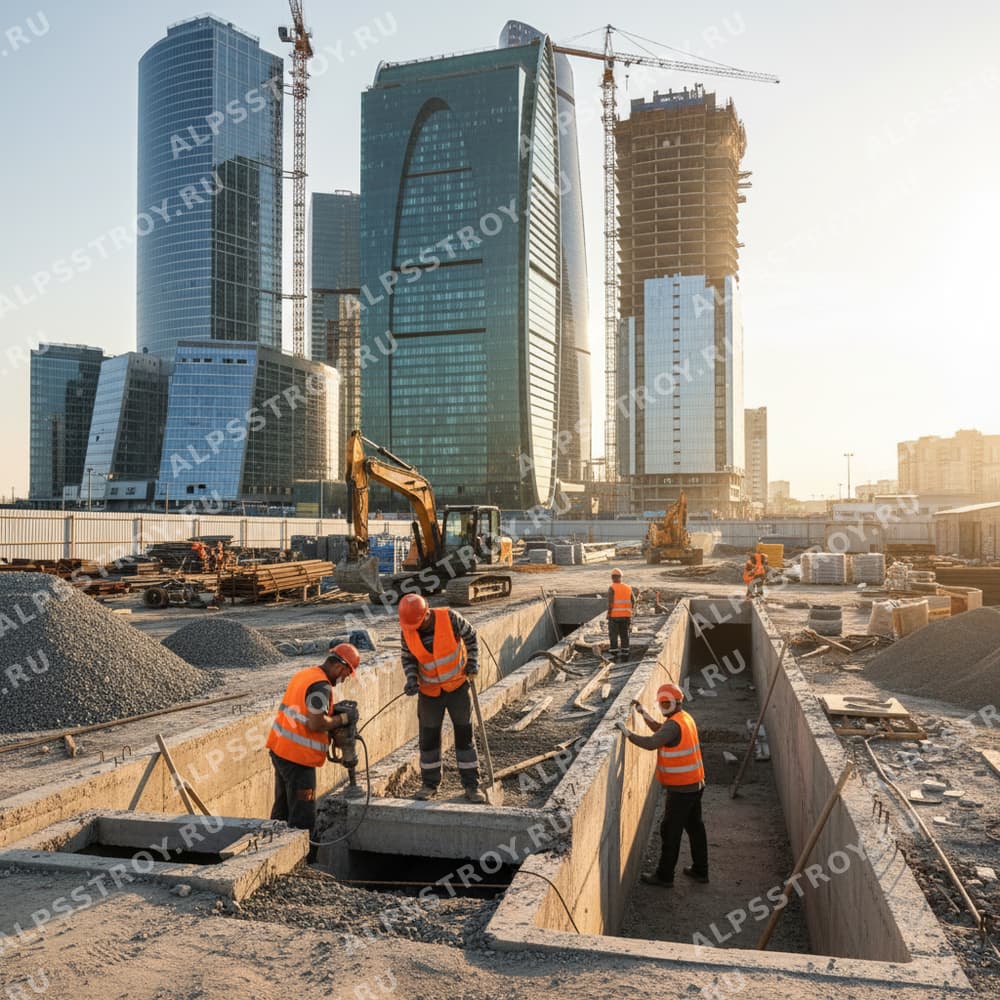 Ремонт водоотводных лотков