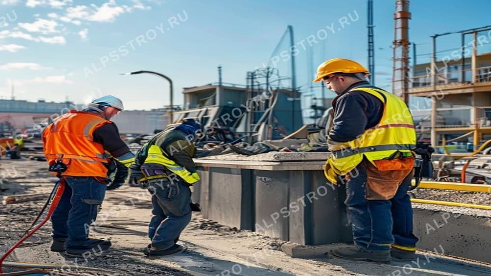 Подключение к системе сбора мусора