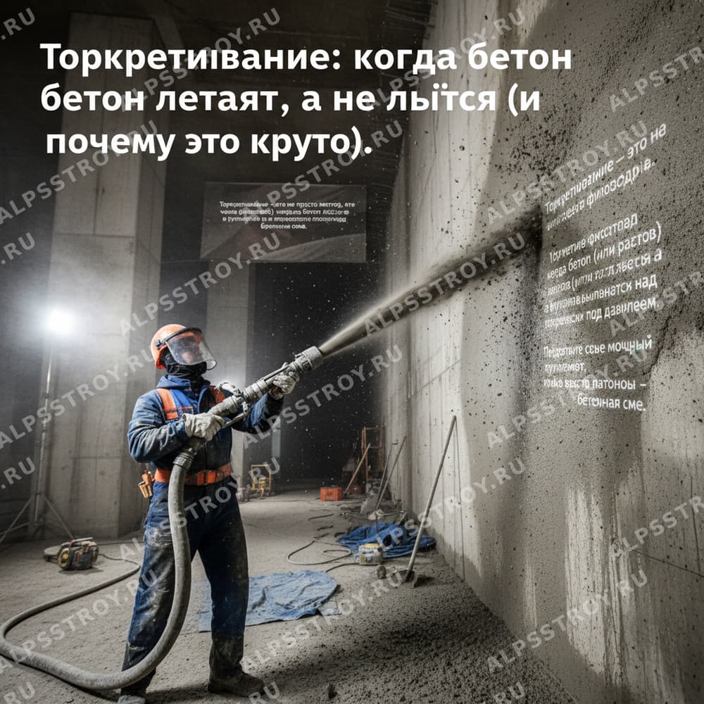 Торкретирование