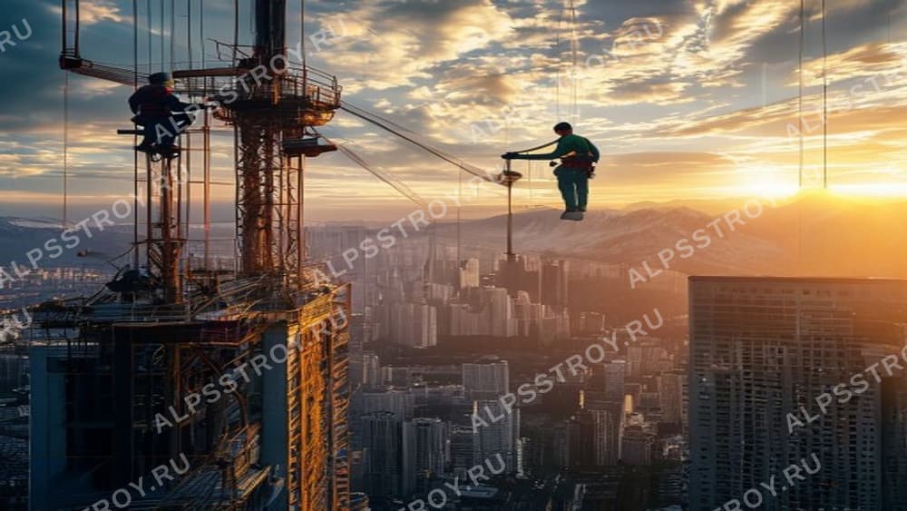 Установка кранов-крана