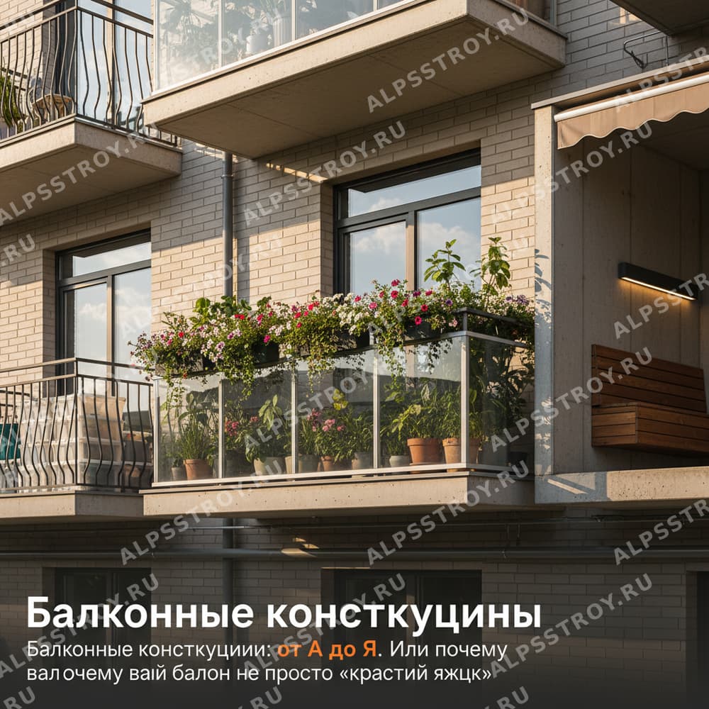 Балконные конструкции