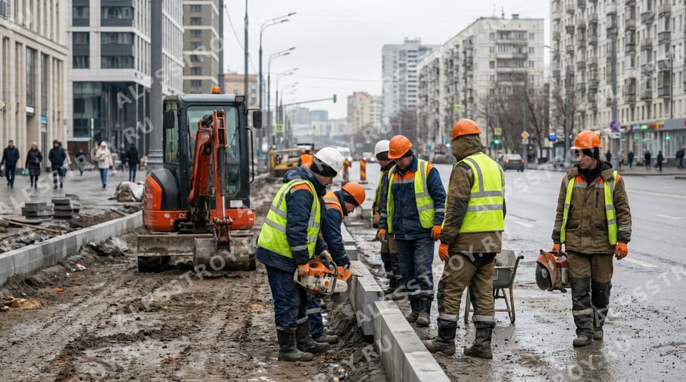 Установка бордюров: Стражи вашего покрытия