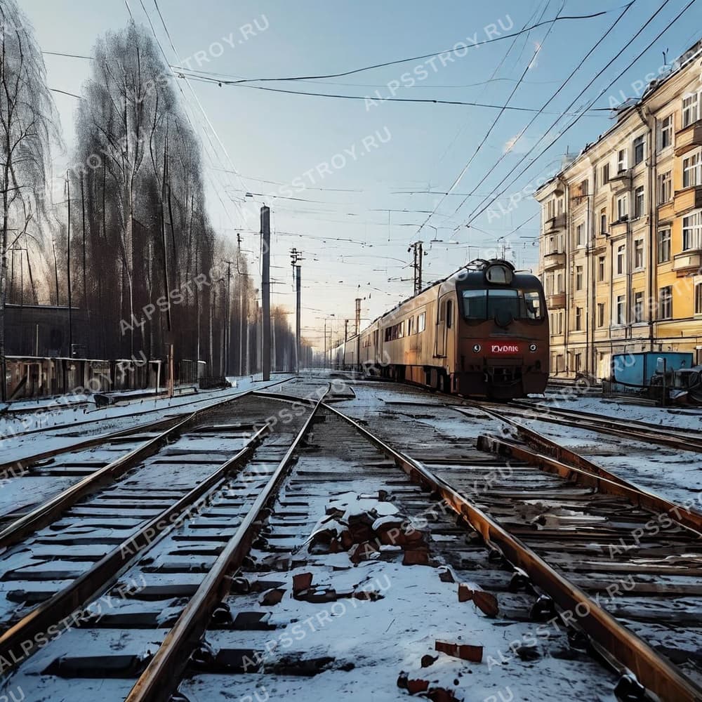 Монтаж металлического каркаса