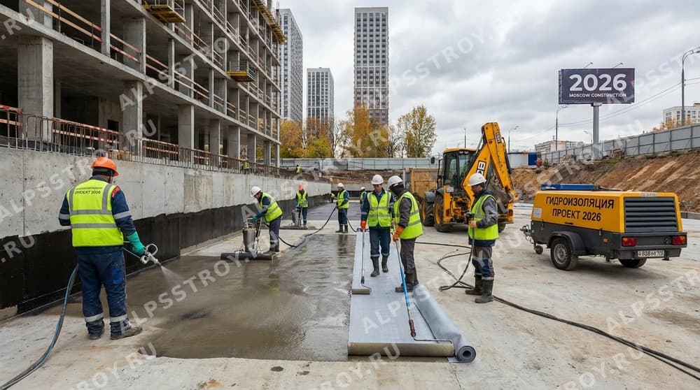 Основные технологии гидроизоляции