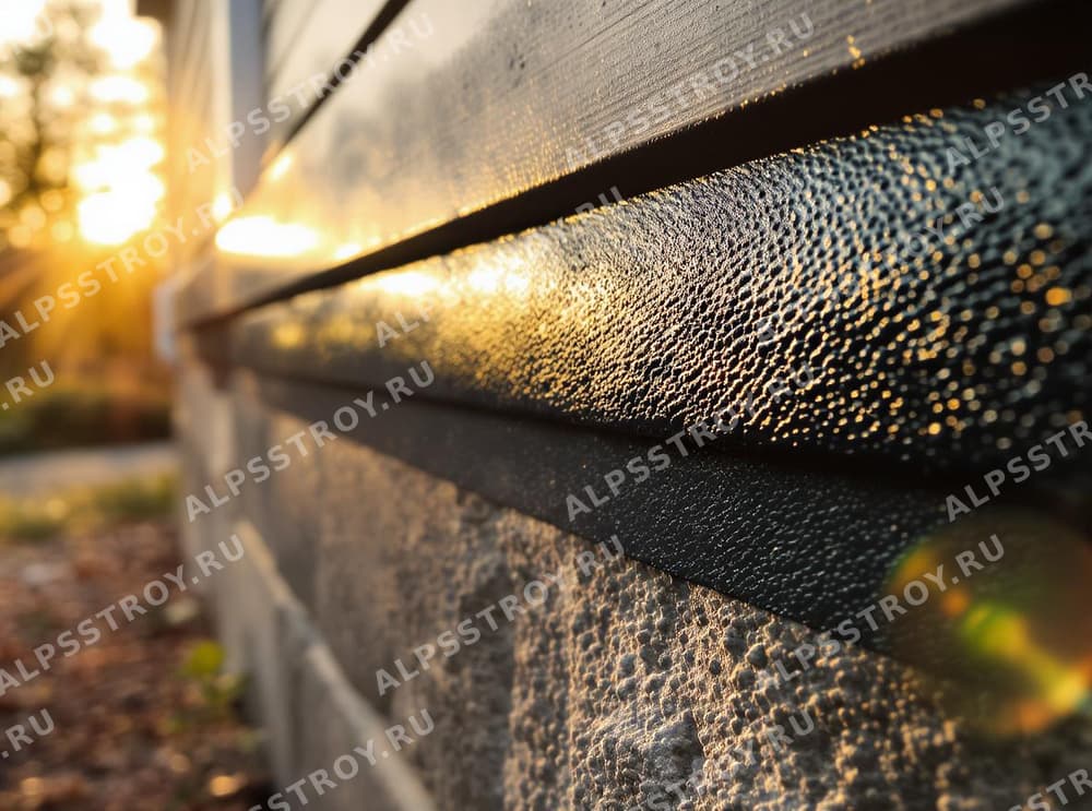 Как правильно покрасить цокольные отливы