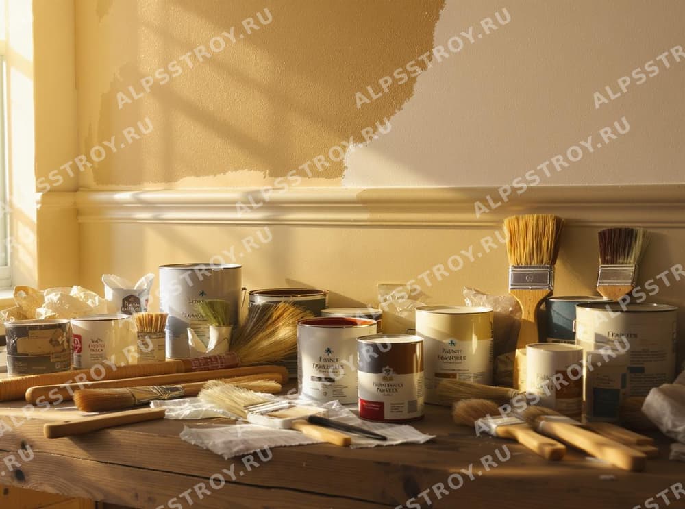 Виды красок для цокольных отливов