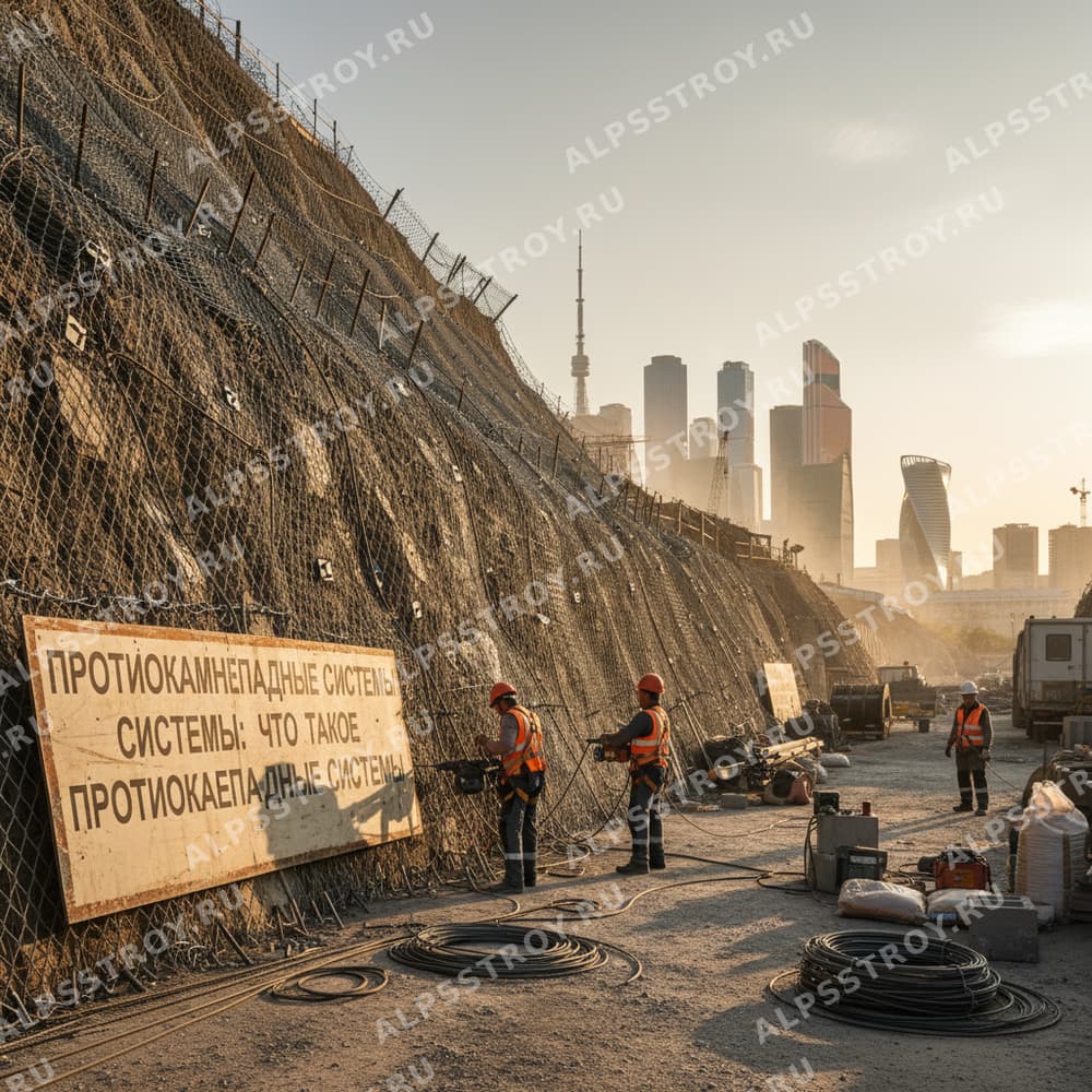 Что такое противокамнепадные системы