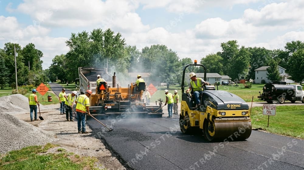 Технологии укладки асфальта