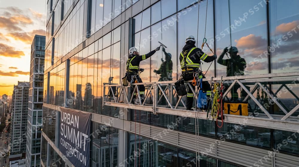 Высотные работы: безопасность и применение оборудования