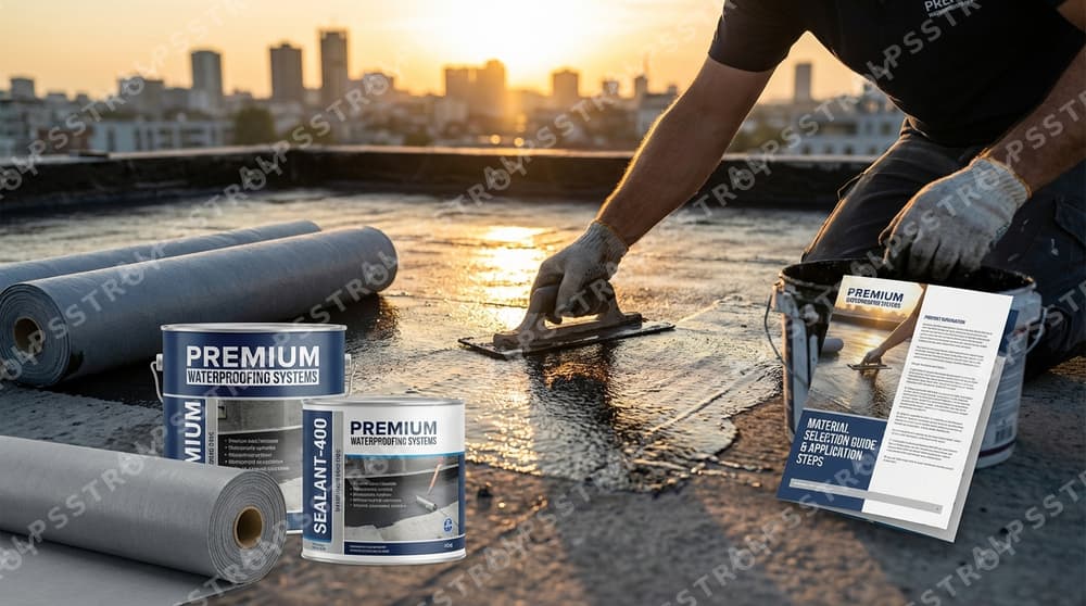 Гидроизоляционные работы: выбор материалов и этапы выполнения