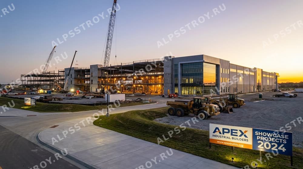 Строительство промышленных объектов: этапы и особенности