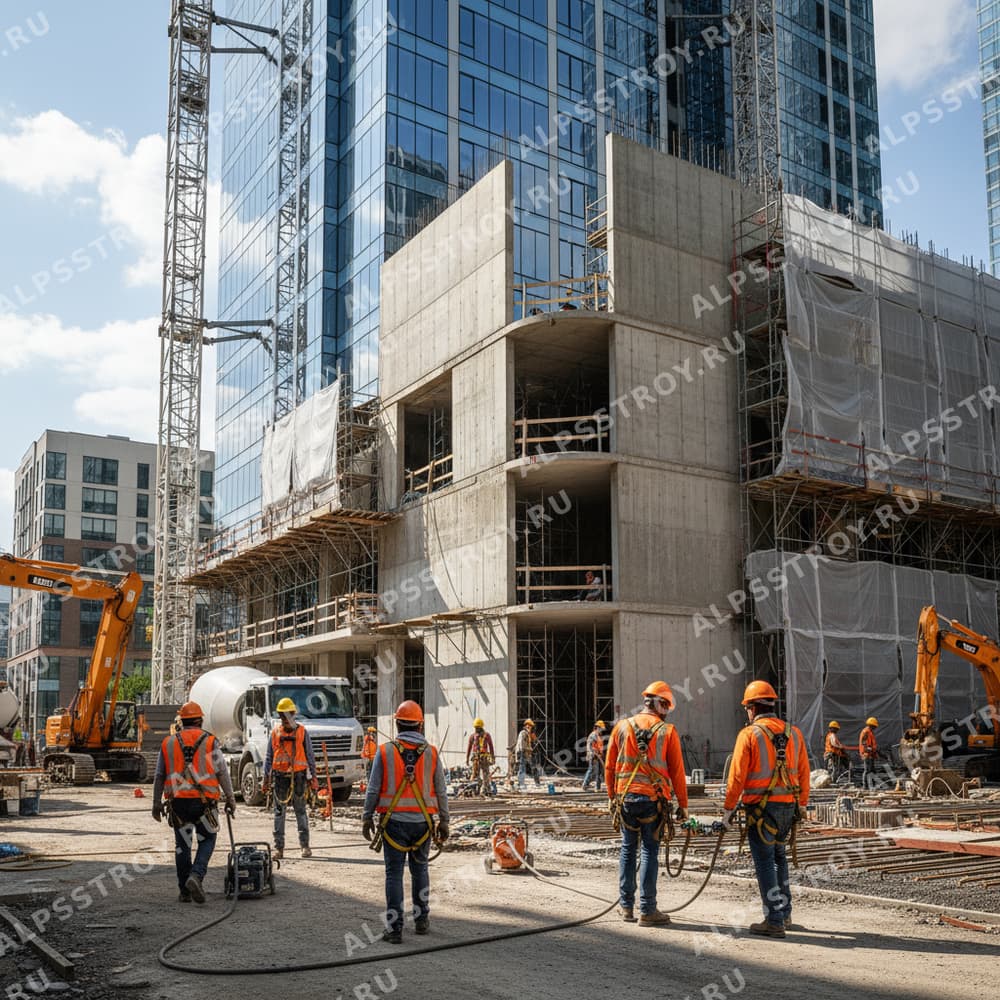 Инъектирование бетона