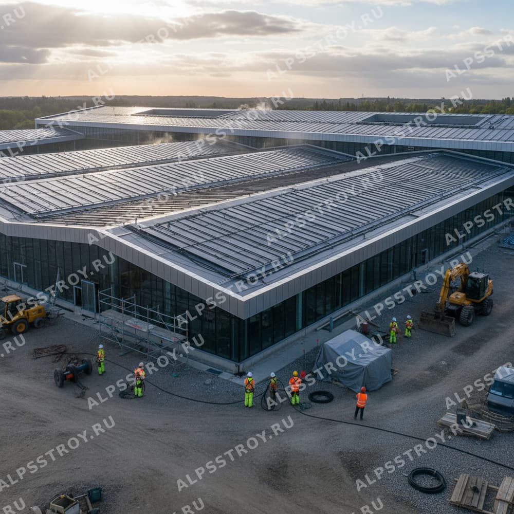 Обогрев крыши