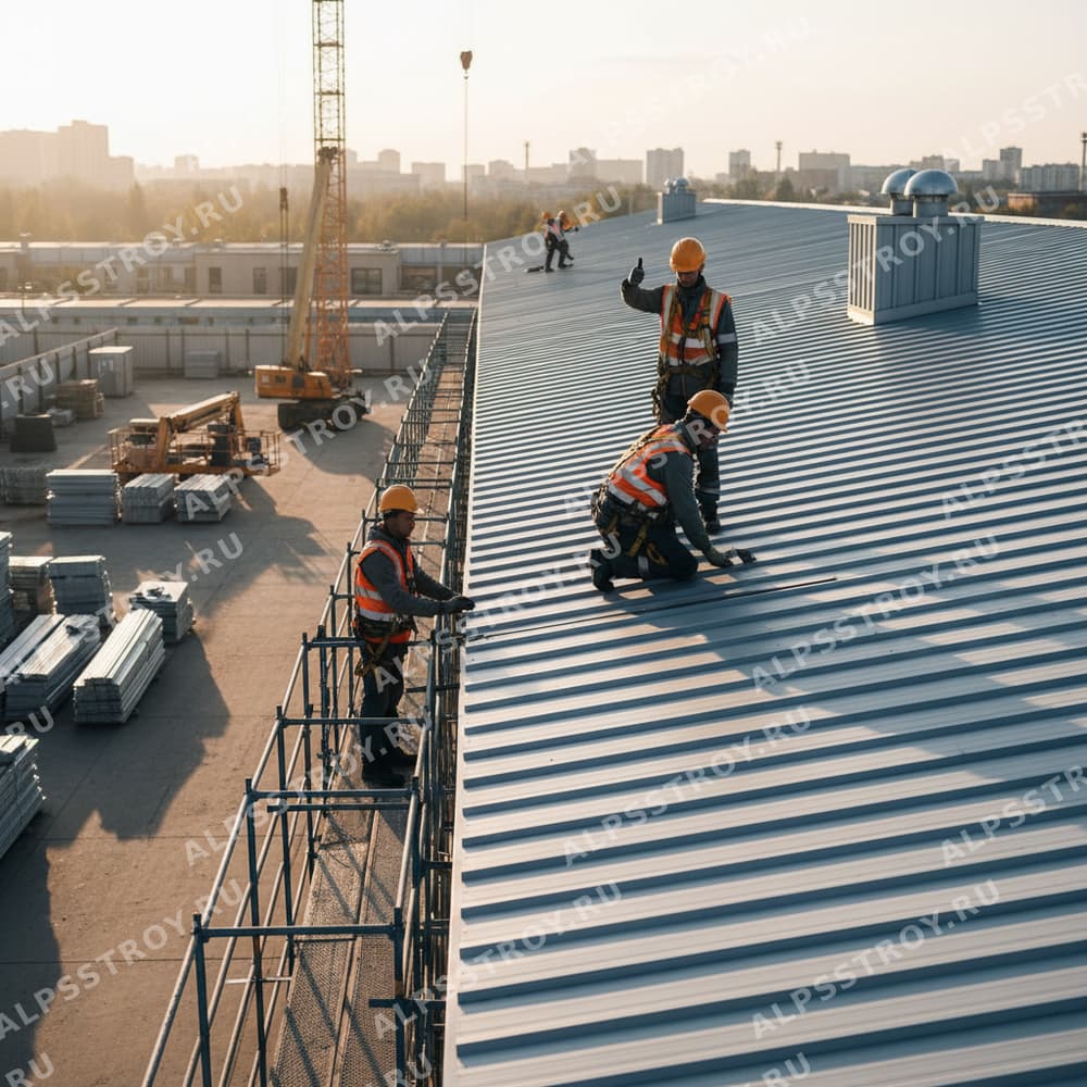 Ремонт покрытия из профнастила: как продлить жизнь вашей кровле на 10 лет